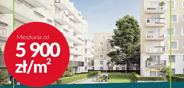 Mieszkania od 5900,- za mkw.