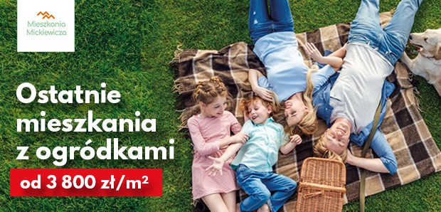 Już dziś zamieszkaj w nowym mieszkaniu z własnym ogródkiem!