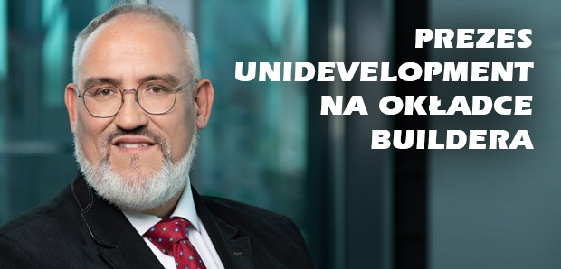Prezes Unidevelopment na okładce Buildera