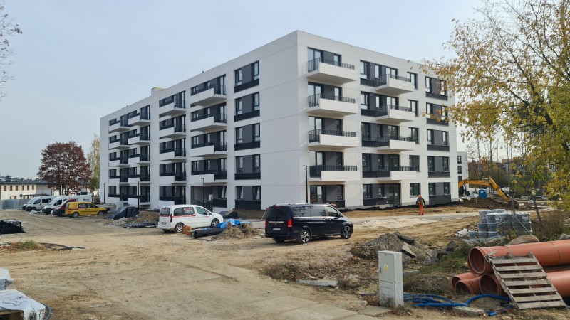 Postęp prac na Osiedlu Idea Omega