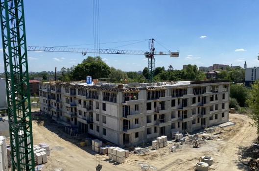 Postęp prac na Osiedlu Idea Omega