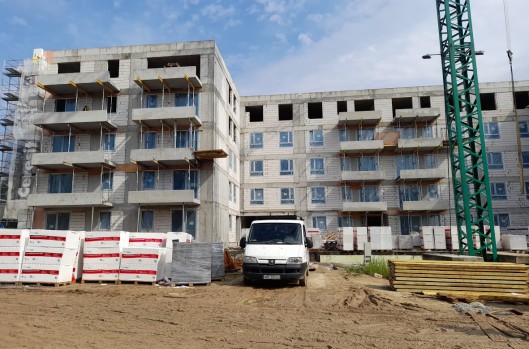 Postęp prac na Osiedlu Idea Omega