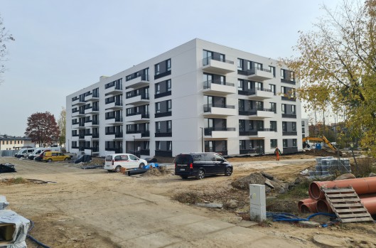 Postęp prac na Osiedlu Idea Omega