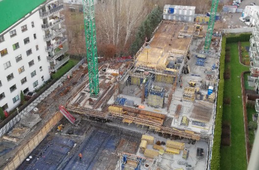 Osiedle Latte - postęp prac