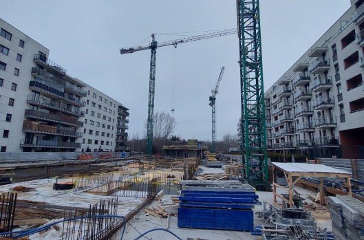 Osiedle Latte - postęp prac