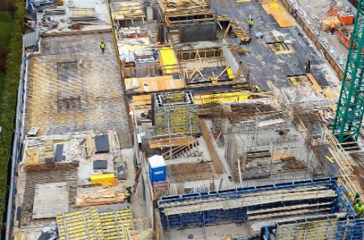 Osiedle Latte - postęp prac