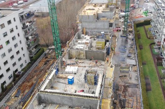 Osiedle Latte - postęp prac