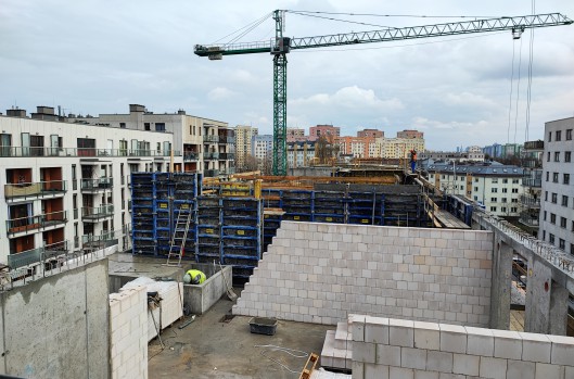 Osiedle Latte - postęp prac