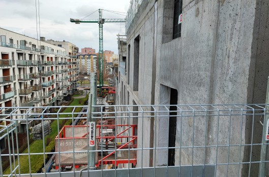 Osiedle Latte - postęp prac